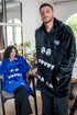 Snuggs Blanket Hoodie Royal Blue Monster
